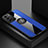 Custodia Silicone Ultra Sottile Morbida Cover con Magnetico Anello Supporto A07 per Samsung Galaxy S22 Plus 5G