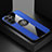 Custodia Silicone Ultra Sottile Morbida Cover con Magnetico Anello Supporto A07 per Samsung Galaxy S22 Ultra 5G