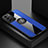 Custodia Silicone Ultra Sottile Morbida Cover con Magnetico Anello Supporto A07 per Samsung Galaxy S23 Plus 5G