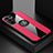 Custodia Silicone Ultra Sottile Morbida Cover con Magnetico Anello Supporto A07 per Samsung Galaxy S23 Ultra 5G