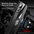 Custodia Silicone Ultra Sottile Morbida Cover con Magnetico Anello Supporto A08 per Xiaomi Mi 12S Pro 5G