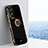 Custodia Silicone Ultra Sottile Morbida Cover con Magnetico Anello Supporto A10 per Xiaomi Mi 12 Pro 5G