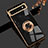 Custodia Silicone Ultra Sottile Morbida Cover con Magnetico Anello Supporto AN1 per Google Pixel 6a 5G