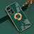 Custodia Silicone Ultra Sottile Morbida Cover con Magnetico Anello Supporto AN2 per Xiaomi Poco M4 Pro 5G