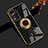 Custodia Silicone Ultra Sottile Morbida Cover con Magnetico Anello Supporto AN2 per Xiaomi Poco X4 NFC