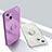 Custodia Silicone Ultra Sottile Morbida Cover con Magnetico Anello Supporto G01 per Apple iPhone 14