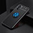 Custodia Silicone Ultra Sottile Morbida Cover con Magnetico Anello Supporto JM2 per Oppo K9 Pro 5G Blu e Nero