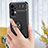 Custodia Silicone Ultra Sottile Morbida Cover con Magnetico Anello Supporto JM2 per Samsung Galaxy A23 4G