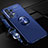 Custodia Silicone Ultra Sottile Morbida Cover con Magnetico Anello Supporto JM3 per Samsung Galaxy A13 4G