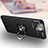 Custodia Silicone Ultra Sottile Morbida Cover con Magnetico Anello Supporto per Apple iPhone 14 Pro Max