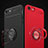 Custodia Silicone Ultra Sottile Morbida Cover con Magnetico Anello Supporto per Apple iPhone 6S Plus