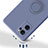 Custodia Silicone Ultra Sottile Morbida Cover con Magnetico Anello Supporto per Oppo Reno6 5G