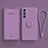 Custodia Silicone Ultra Sottile Morbida Cover con Magnetico Anello Supporto per Oppo Reno6 Pro 5G India