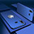 Custodia Silicone Ultra Sottile Morbida Cover con Magnetico Anello Supporto per Samsung Galaxy A6s Blu