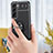 Custodia Silicone Ultra Sottile Morbida Cover con Magnetico Anello Supporto per Samsung Galaxy S22 5G