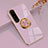 Custodia Silicone Ultra Sottile Morbida Cover con Magnetico Anello Supporto per Sony Xperia 1 IV SO-51C