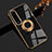 Custodia Silicone Ultra Sottile Morbida Cover con Magnetico Anello Supporto per Sony Xperia 1 IV SO-51C Nero