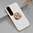 Custodia Silicone Ultra Sottile Morbida Cover con Magnetico Anello Supporto per Sony Xperia 10 V