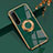 Custodia Silicone Ultra Sottile Morbida Cover con Magnetico Anello Supporto per Sony Xperia 5 III SO-53B