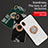 Custodia Silicone Ultra Sottile Morbida Cover con Magnetico Anello Supporto per Sony Xperia Ace III SO-53C