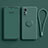 Custodia Silicone Ultra Sottile Morbida Cover con Magnetico Anello Supporto per Xiaomi Mi 12 5G Verde