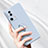 Custodia Silicone Ultra Sottile Morbida Cover con Magnetico Anello Supporto per Xiaomi Mi 12 Lite NE 5G