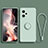 Custodia Silicone Ultra Sottile Morbida Cover con Magnetico Anello Supporto per Xiaomi Poco X5 5G