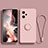 Custodia Silicone Ultra Sottile Morbida Cover con Magnetico Anello Supporto per Xiaomi Redmi Note 12 5G