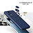 Custodia Silicone Ultra Sottile Morbida Cover con Magnetico Anello Supporto QW1 per Xiaomi Mi 12T 5G