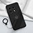 Custodia Silicone Ultra Sottile Morbida Cover con Magnetico Anello Supporto S01 per OnePlus 11R 5G