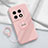 Custodia Silicone Ultra Sottile Morbida Cover con Magnetico Anello Supporto S01 per OnePlus 11R 5G