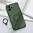 Custodia Silicone Ultra Sottile Morbida Cover con Magnetico Anello Supporto S01 per Realme 10 5G