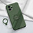 Custodia Silicone Ultra Sottile Morbida Cover con Magnetico Anello Supporto S01 per Realme GT Neo 3T 5G