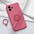 Custodia Silicone Ultra Sottile Morbida Cover con Magnetico Anello Supporto S01 per Realme GT Neo 3T 5G