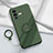 Custodia Silicone Ultra Sottile Morbida Cover con Magnetico Anello Supporto S01 per Vivo V25 Pro 5G