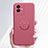 Custodia Silicone Ultra Sottile Morbida Cover con Magnetico Anello Supporto S01 per Vivo Y73t