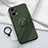 Custodia Silicone Ultra Sottile Morbida Cover con Magnetico Anello Supporto S01 per Xiaomi Poco F5 5G