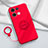 Custodia Silicone Ultra Sottile Morbida Cover con Magnetico Anello Supporto S01 per Xiaomi Redmi Note 13 5G