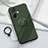 Custodia Silicone Ultra Sottile Morbida Cover con Magnetico Anello Supporto S02 per OnePlus Nord N30 5G