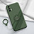 Custodia Silicone Ultra Sottile Morbida Cover con Magnetico Anello Supporto S02 per Realme GT Master 5G