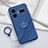 Custodia Silicone Ultra Sottile Morbida Cover con Magnetico Anello Supporto S02 per Realme GT Neo5 5G