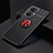 Custodia Silicone Ultra Sottile Morbida Cover con Magnetico Anello Supporto SD1 per OnePlus Nord N30 5G