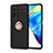 Custodia Silicone Ultra Sottile Morbida Cover con Magnetico Anello Supporto SD1 per Xiaomi Mi 10T 5G