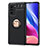 Custodia Silicone Ultra Sottile Morbida Cover con Magnetico Anello Supporto SD1 per Xiaomi Mi 11i 5G