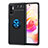 Custodia Silicone Ultra Sottile Morbida Cover con Magnetico Anello Supporto SD1 per Xiaomi Redmi Note 10T 5G
