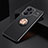Custodia Silicone Ultra Sottile Morbida Cover con Magnetico Anello Supporto SD1 per Xiaomi Redmi Note 13 Pro+ Plus 5G