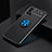 Custodia Silicone Ultra Sottile Morbida Cover con Magnetico Anello Supporto SD2 per OnePlus 9R 5G