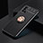 Custodia Silicone Ultra Sottile Morbida Cover con Magnetico Anello Supporto SD2 per OnePlus 9R 5G