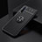 Custodia Silicone Ultra Sottile Morbida Cover con Magnetico Anello Supporto SD2 per OnePlus Nord CE 5G