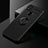 Custodia Silicone Ultra Sottile Morbida Cover con Magnetico Anello Supporto SD2 per Xiaomi POCO C3 Nero